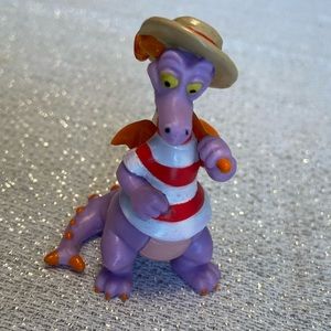 Vintage 1982 Figment in Gondolier’s outfit with Italian Flag PVC Figure